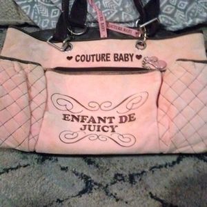 Juicy Couture diaper bag